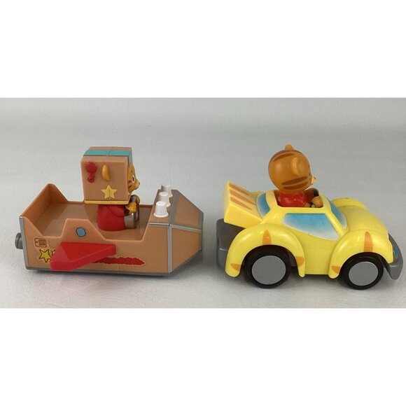 Daniel Tiger's Neighborhood Pull Back N Go Character Cars Rocket Vehicle Jakks - Picture 5 of 7